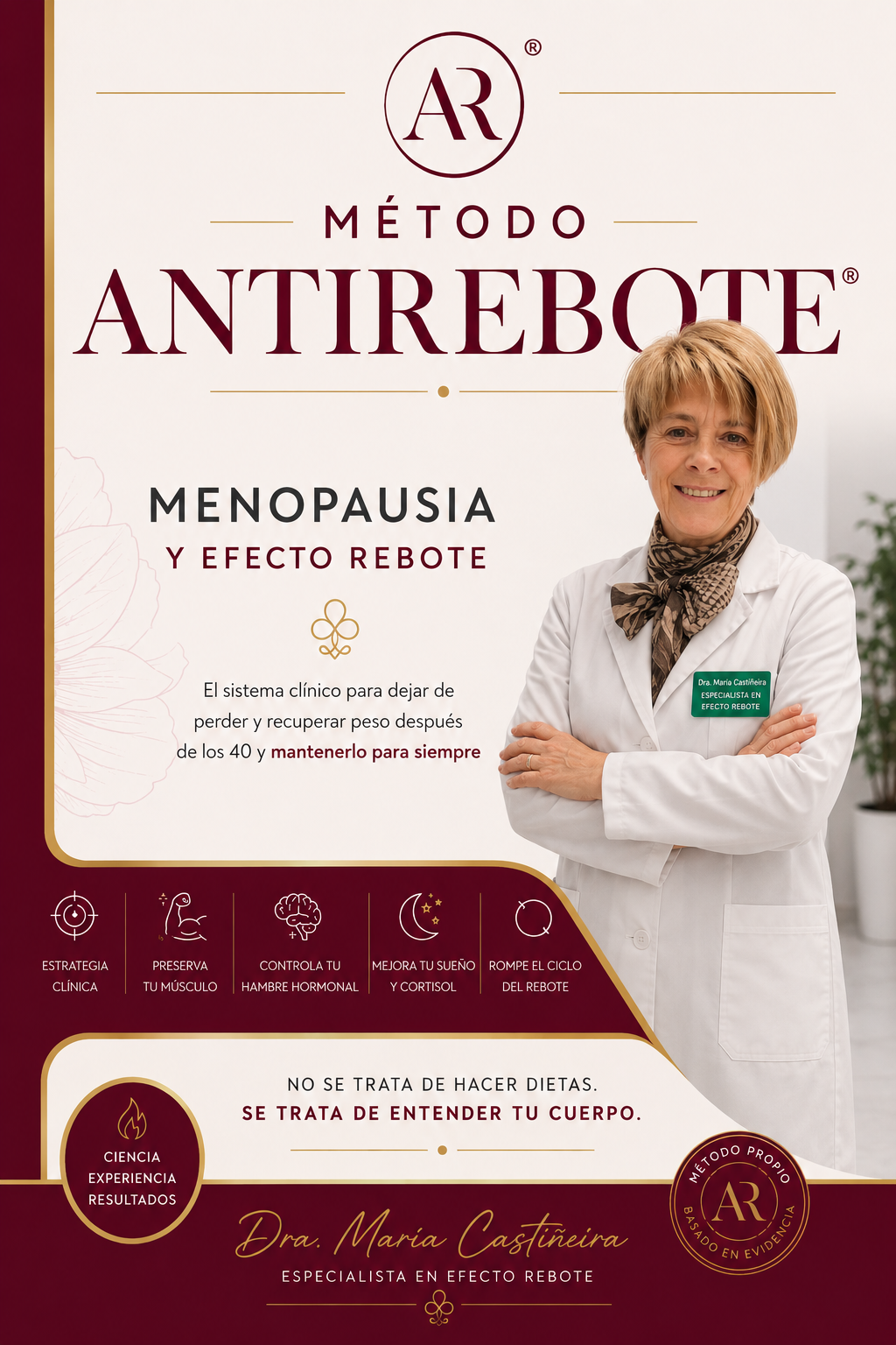 Método Antirebote: menopausia y efecto rebote, por la Dra. María Castiñeira